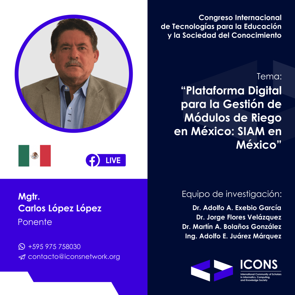 Plataforma Digital para la Gestión de Módulos de Riego en México: SIAM en México